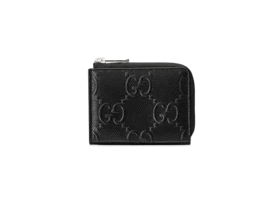 GUCCI GG Embossed Mini Wallet