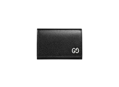 GUCCI Leather Card Case "Black"