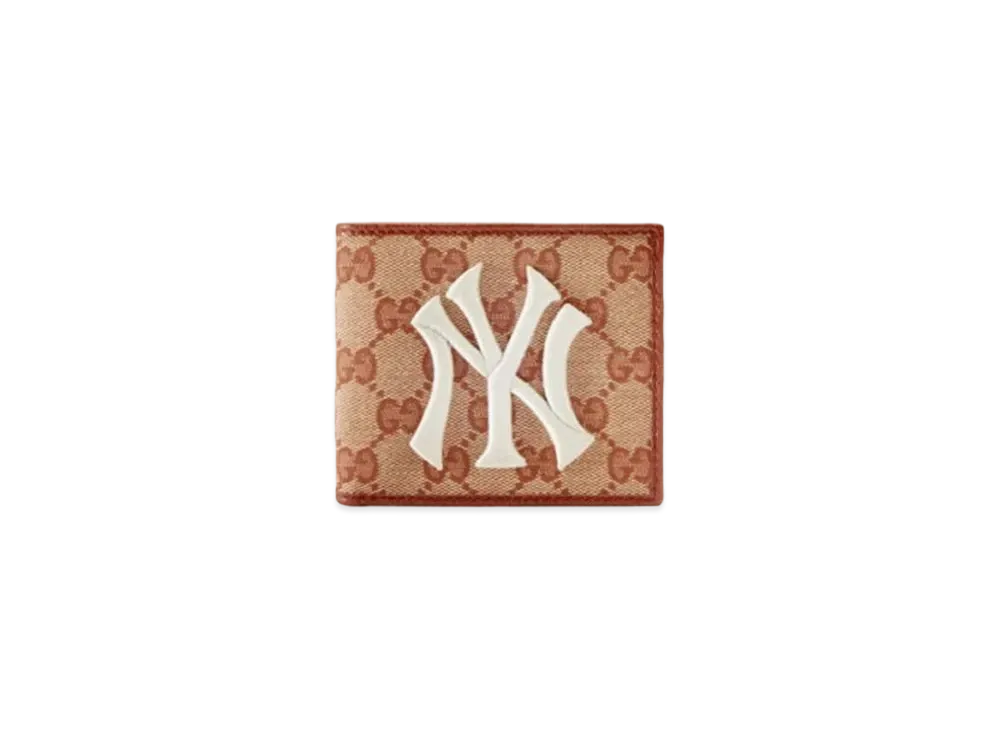グッチ x ニューヨーク ヤンキース GGキャンバス ウォレット 547785
