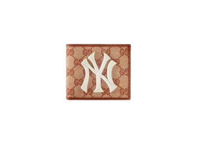 GUCCI x NY Yankees GG Canvas Wallet