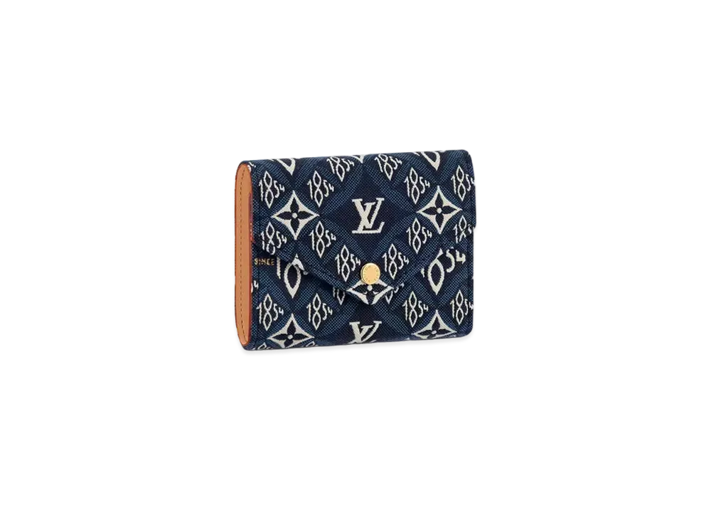 ルイヴィトン ポルトフォイユ・ヴィクトリーヌ モノグラム・ジャカード シンス 1854 M80211