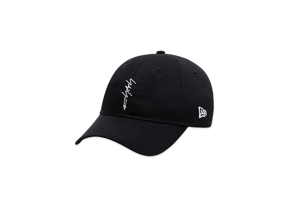 Yohji Yamamoto Pour Homme NEW ERA VERTICAL LOGO 9THIRTY "Black"