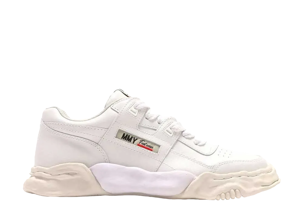 メゾンミハラヤスヒロ パーカー OG ソール レザー ロートップ "ホワイト" (A08FW702)