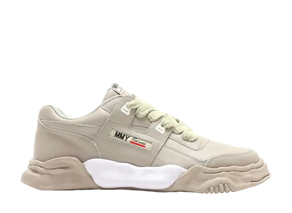 メゾンミハラヤスヒロ パーカー OG ソール レザー ロートップ "グレー" (A08FW702)