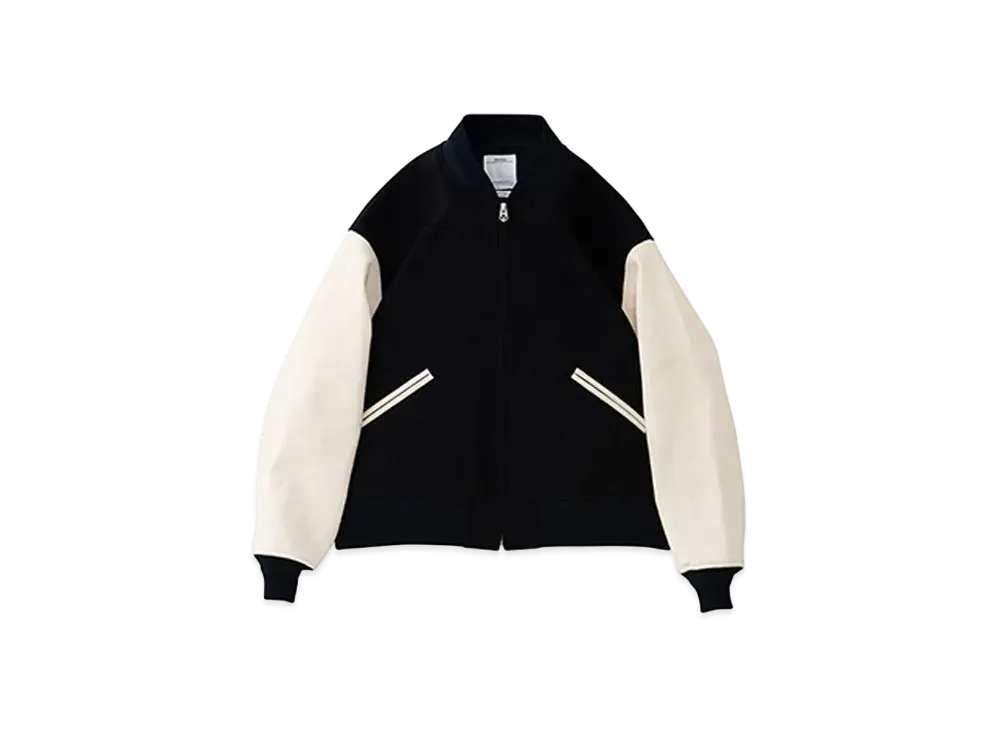 visvim VARSITY JKT (W/L) "Navy"