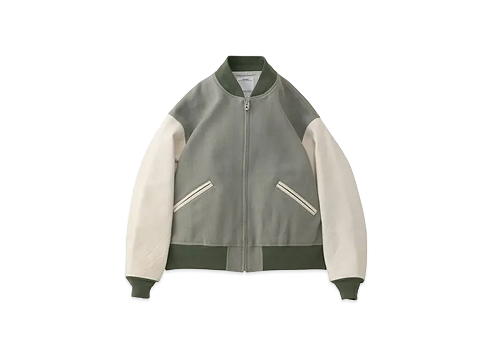 visvim VARSITY JKT (W/L) "Lt.Green"