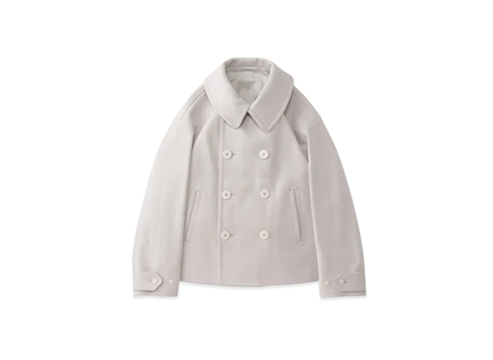 visvim POLLACK P.COAT (MELTON) "Ivory"