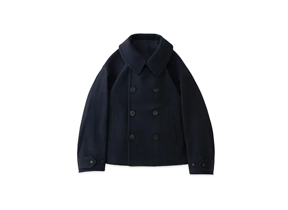 visvim POLLACK P.COAT (MELTON) "Navy"