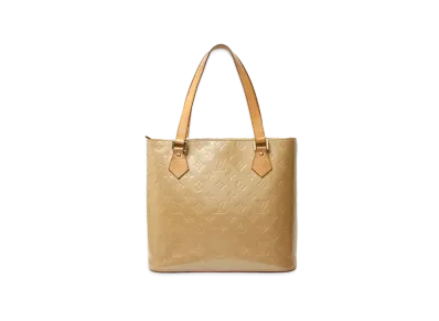 Louis Vuitton Houston Monogram Vernis "Noisette"