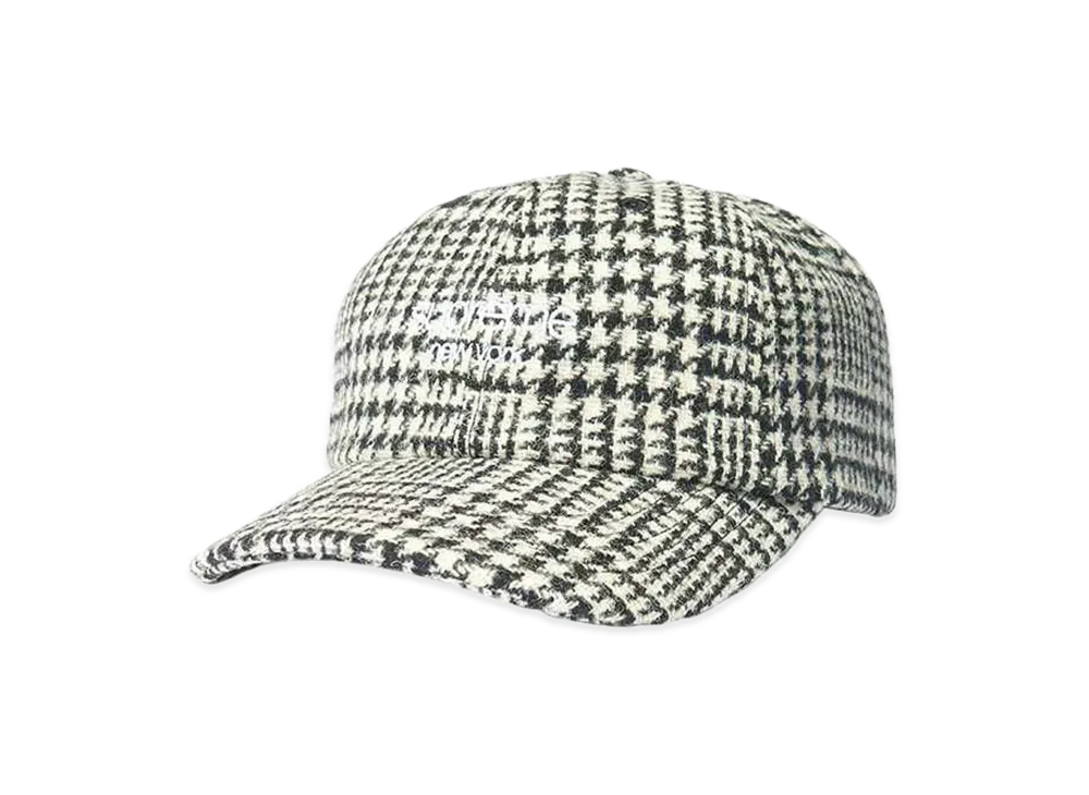 Supreme Harris Tweed Classic Logo 6-Panel "Black Multi"