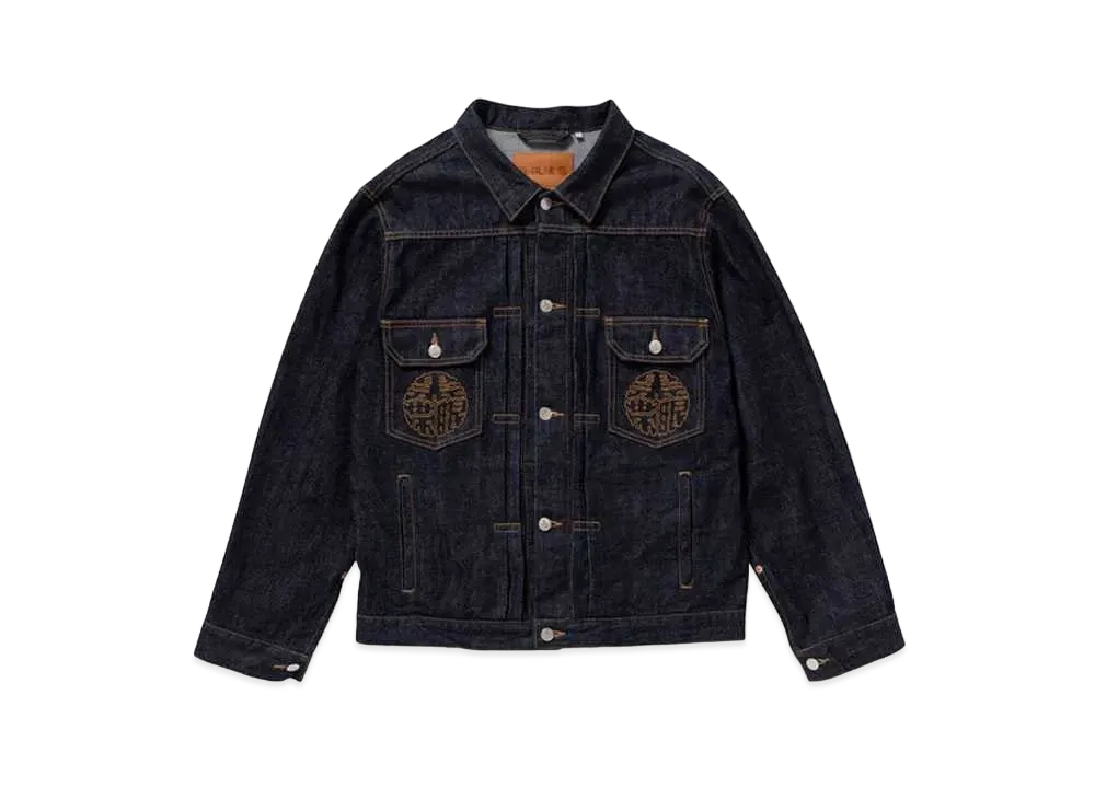BlackEyePatch KAMON DENIM JACKET "Indigo"