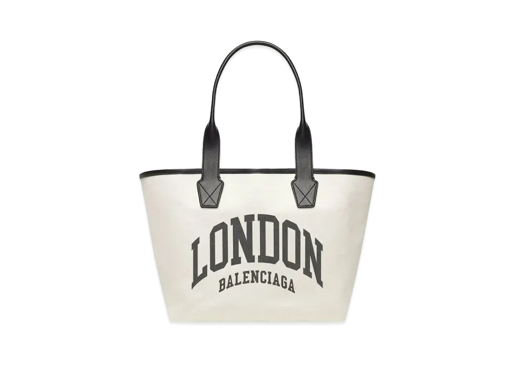 BALENCIAGA Cities Paris Jumbo Large Tote Bag "Beige"