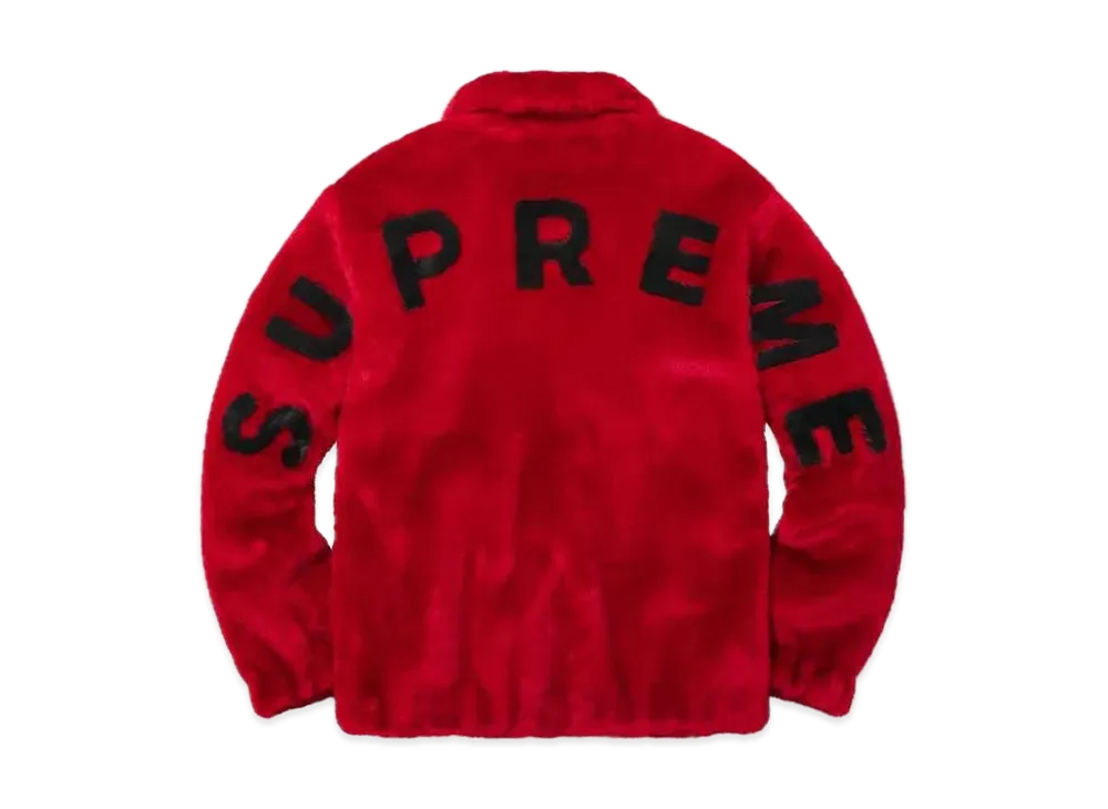 シュプリーム フォウ ファー ボンバー ジャケット "レッド"