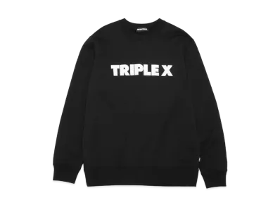 GOD SELECTION XXX CREWNECK SWEATSHIRT GX-A22-CS-02 "Black"
