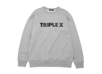 GOD SELECTION XXX CREWNECK SWEATSHIRT GX-A22-CS-02 "Gray"