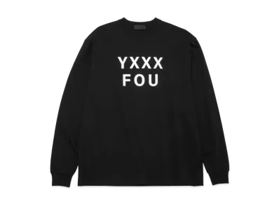 GOD SELECTION XXX LONG SLEEVE T-SHIRT GX-A22-LT-06 "Black"