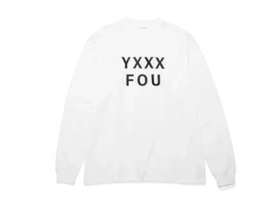 GOD SELECTION XXX LONG SLEEVE T-SHIRT GX-A22-LT-06 "White"