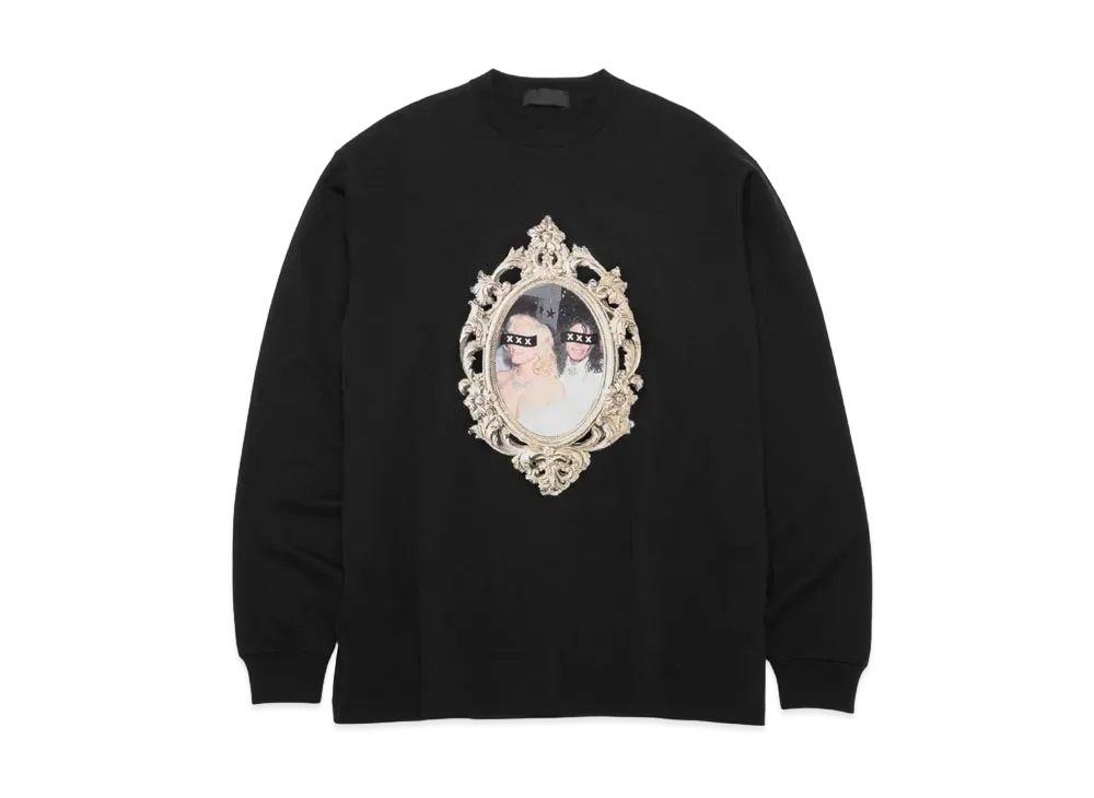 GOD SELECTION XXX LONG SLEEVE T-SHIRT GX-A22-LT-05 "Black"