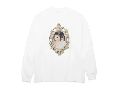 GOD SELECTION XXX LONG SLEEVE T-SHIRT GX-A22-LT-05 "White"