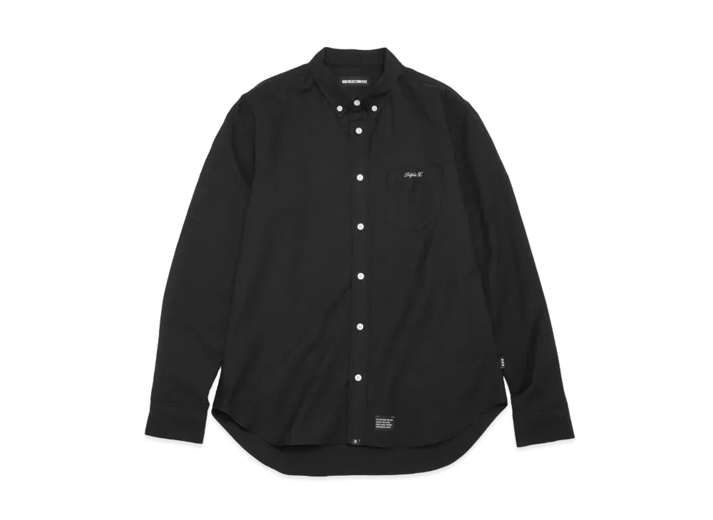 GOD SELECTION XXX SHIRT GX-A22-SH-01 "Black"