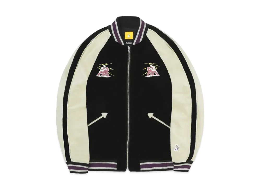 XLARGE x FR2 SOUVENIR JKT "Black"