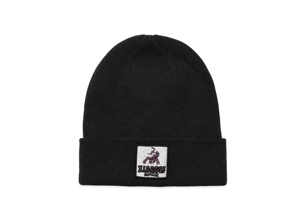 XLARGE x FR2 CUFF BEANIE "Black"