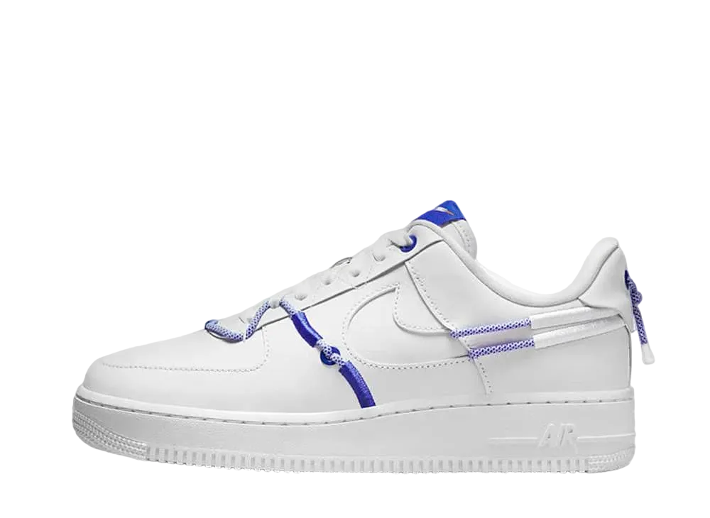 Nike Women's Air Force 1 Low LX "White and Safety Orange"
