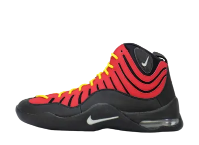 ナイキ エアベイキン "ブラック/メタリックシルバー/バーシティレッド/オレンジブレイズ" ソールスウッシュ:ホワイト (2014)