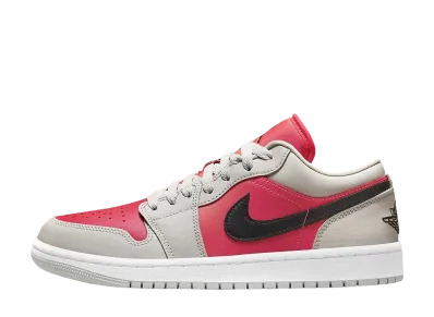 ナイキ ウィメンズ エアジョーダン1 "ライト アイアン オール/サイレン レッド"