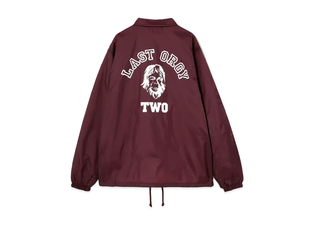 HUMAN MADE x UNDER COVER LAST ORGY 2 COACH JACKET "Cardinal"
