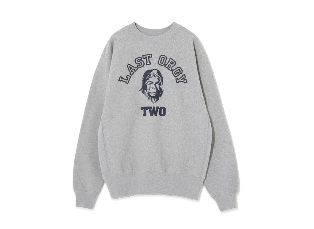 HUMAN MADE x UNDER COVER LAST ORGY 2 SWEATSHIRT "Grey/Navy"