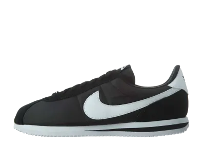 Nike Cortez Basic Nylon "Black/White-Metallic Silver"