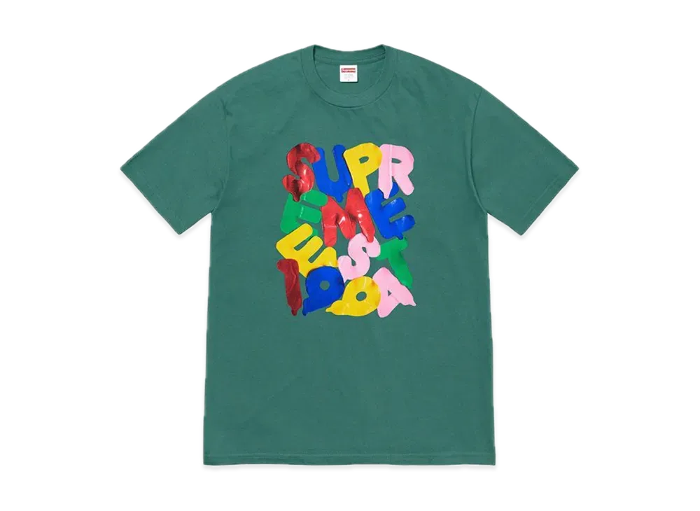 シュプリーム バルーン Tシャツ "ダーク ティール"