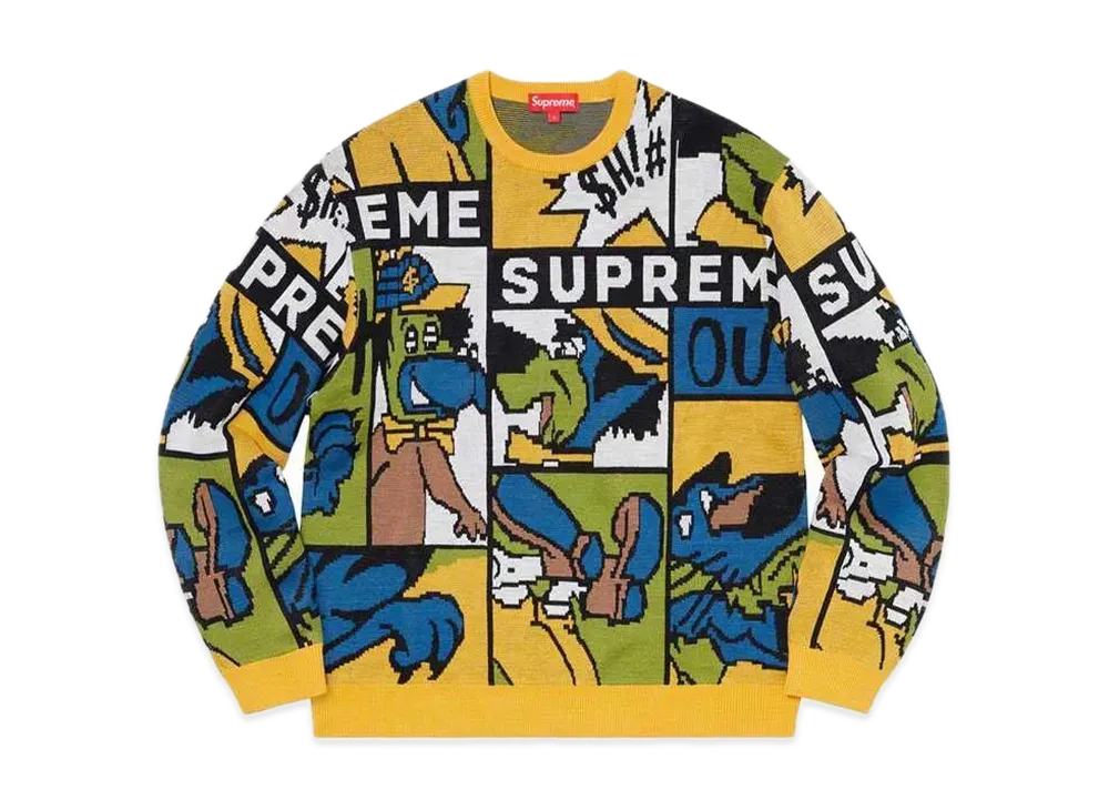 Supreme Cartoon Sweater "Multicolor "