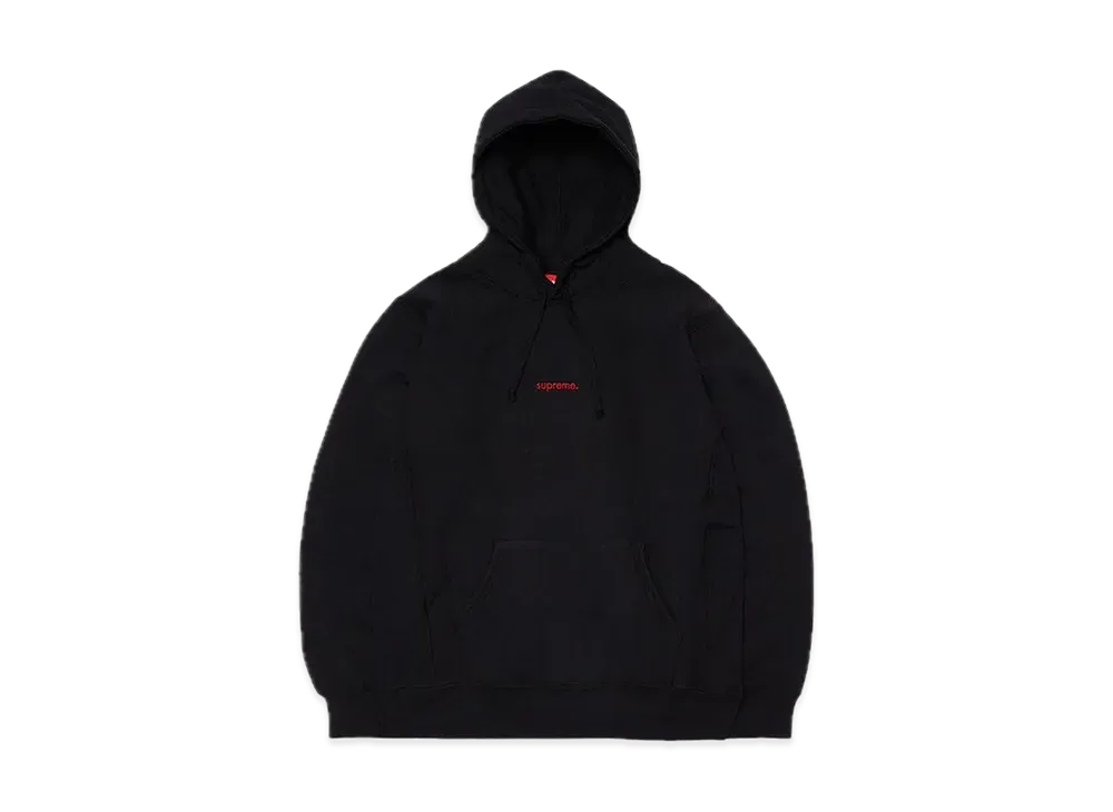 シュプリーム トレードマーク フーディー スウェットシャツ "ブラック"