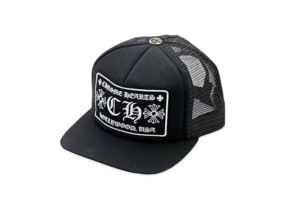 Chrome Hearts Trucker Cap CH "Black"
