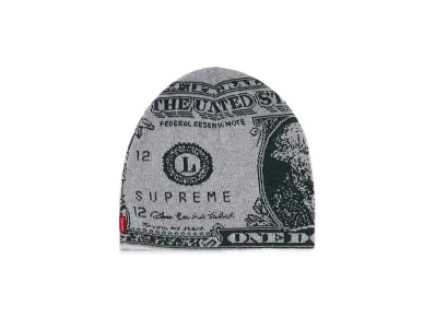 Supreme Dollar Beanie "White"