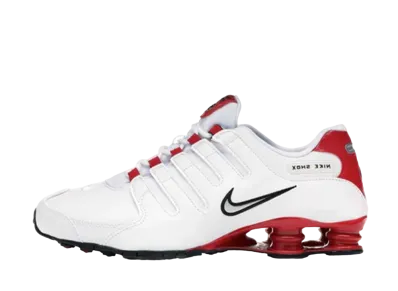 Nike Shox NZ "White University Red"
