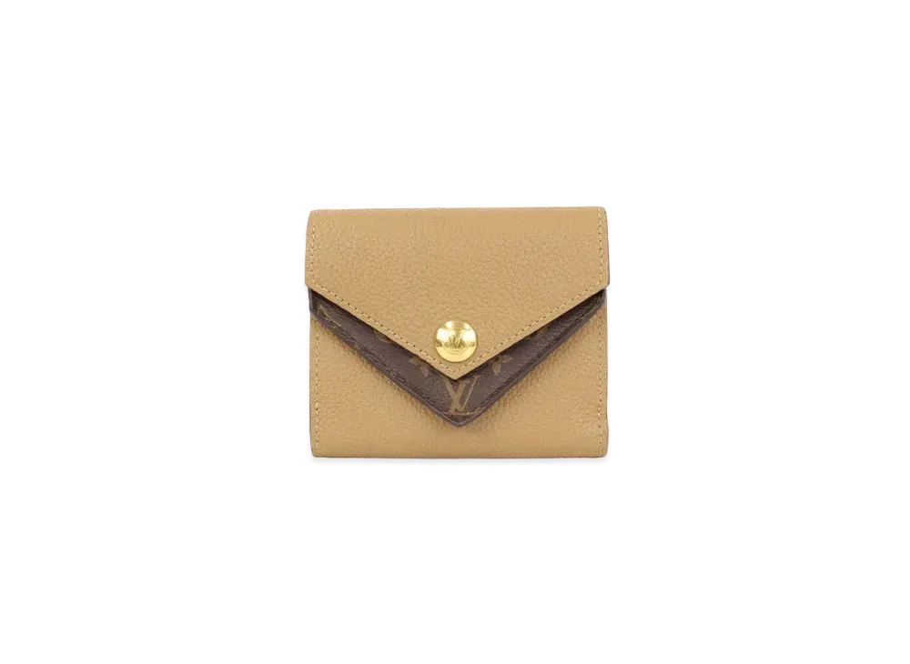 Louis Vuitton Double V Compact Wallet "Sesame"
