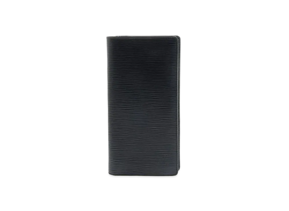 Louis Vuitton Brazza Wallet Epi "Noir"