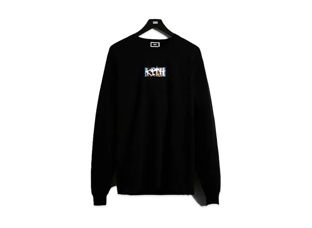 Kith x B Robert Moore Classic Logo L/S Tee "Black"