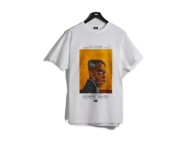 Kith x Ludovic Nkoth Gallery Tee "White"