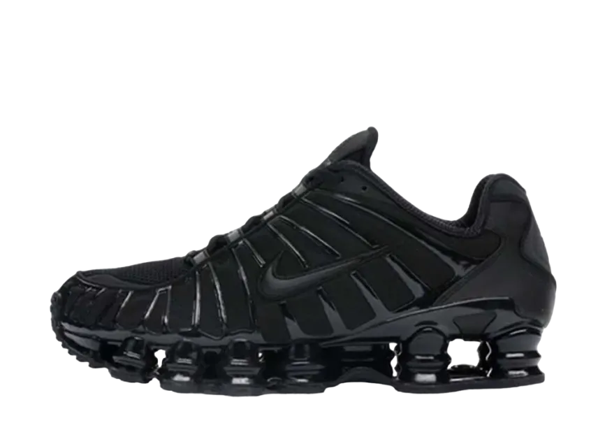 NIKE ショックス SHOX TL トリプルブラック 24.0 Nike Shox TL