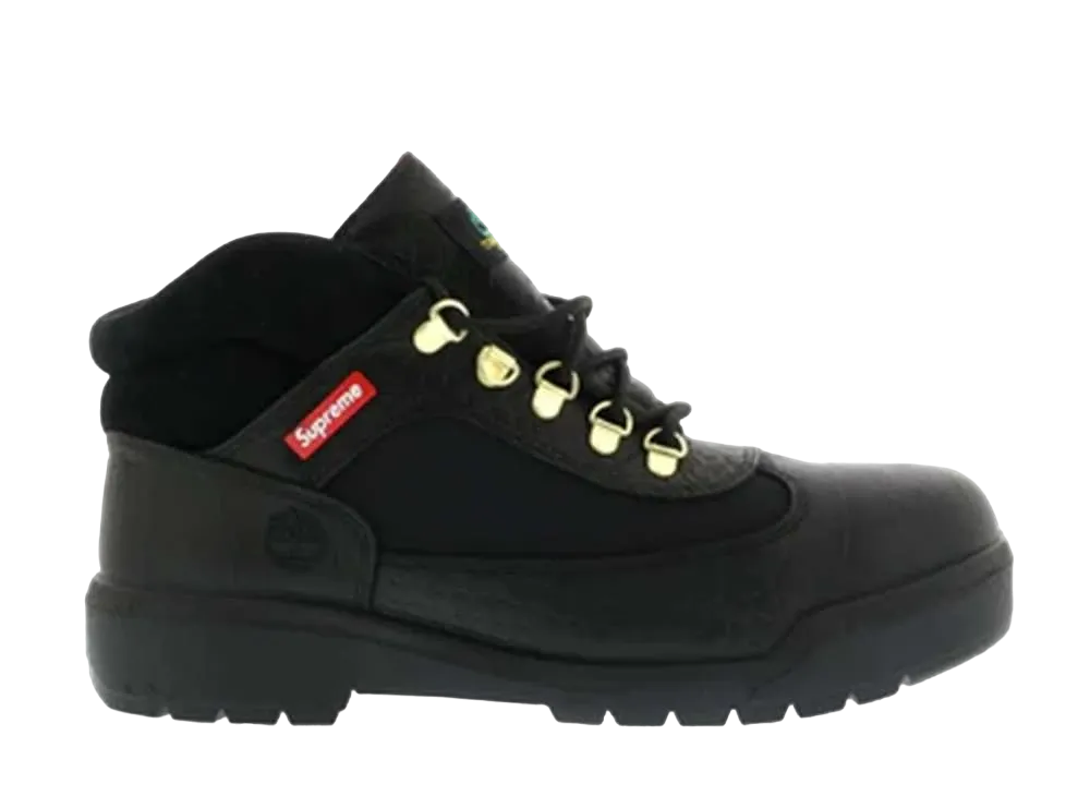 Supreme × Timberland Field Boot "Black"