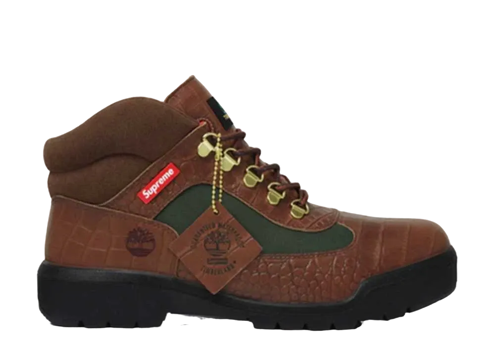 Supreme × Timberland Field Boot "Brown"