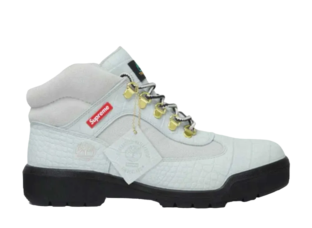 Supreme × Timberland Field Boot "White"