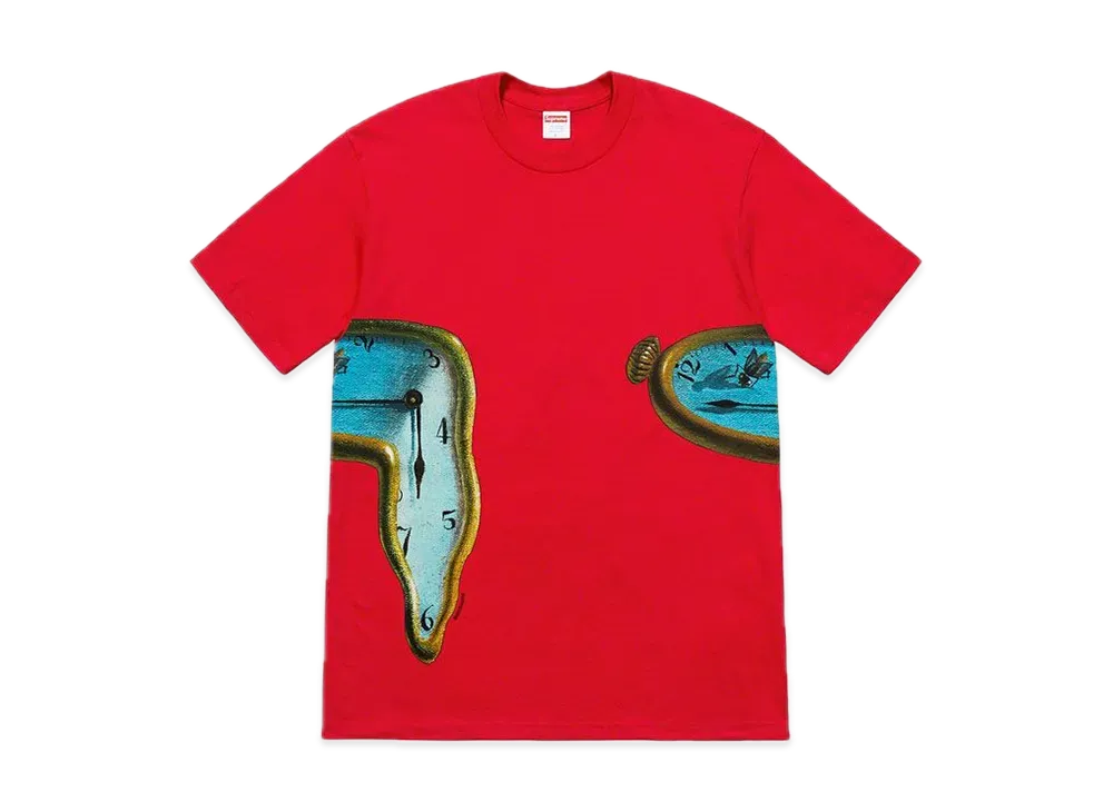Supreme The Persistence of Memory Tee "Red"
