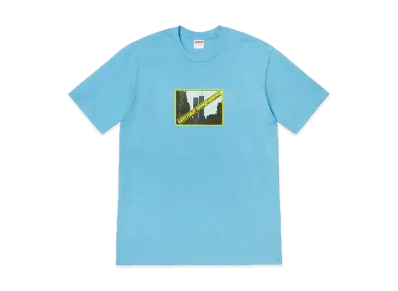 Supreme Greetings Tee "Light Slate"