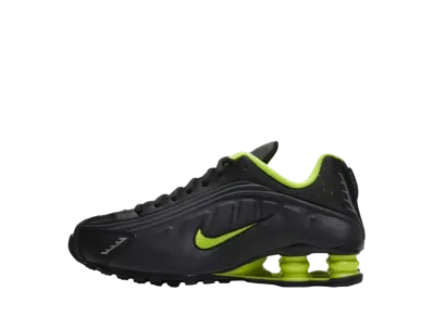 Nike GS Shox R4 "Black Volt"