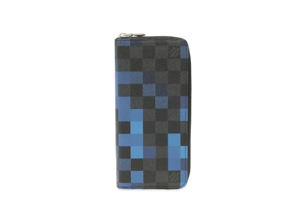 Louis Vuitton Damier Graphite Pixel Zippy Wallet Vertical